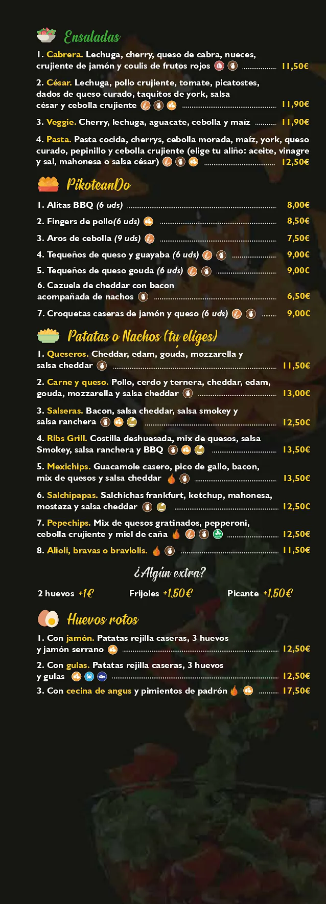 Hamburguesería Crónicass CARTA PAGINA1
