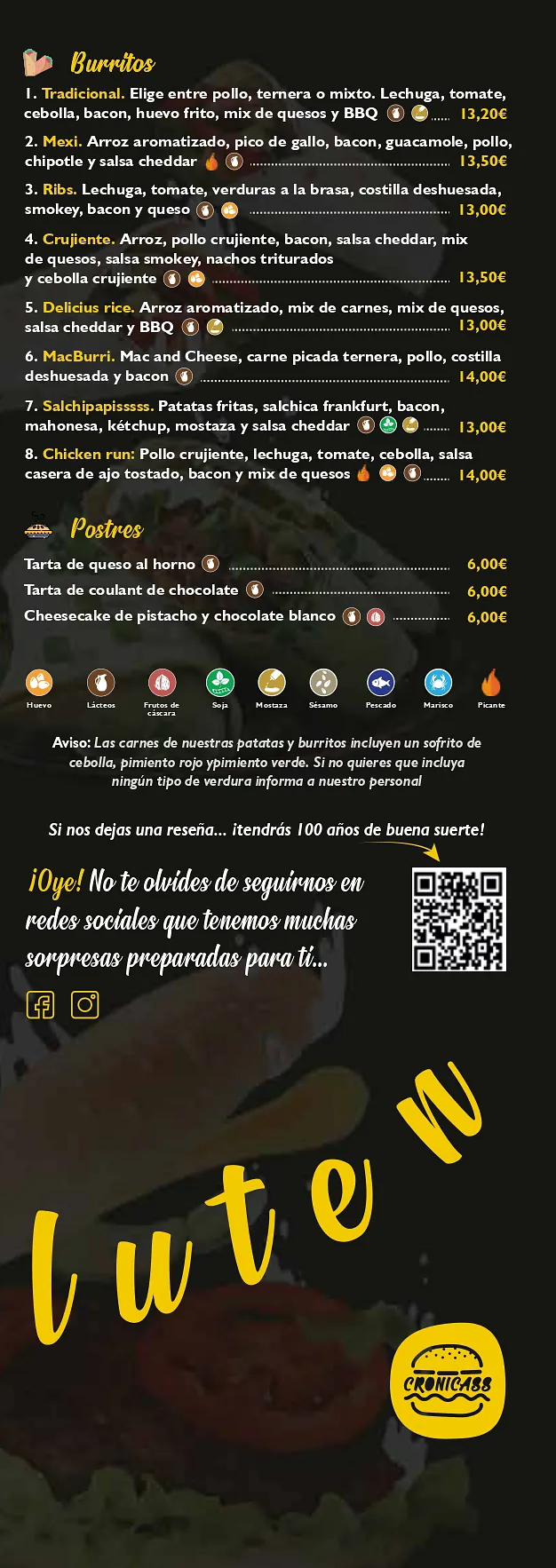 Hamburguesería Crónicass sin gluten 4