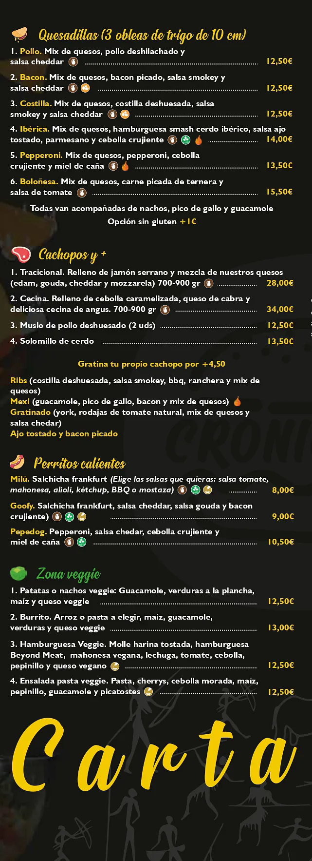 Hamburguesería Crónicass sin gluten 2